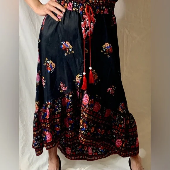 SPANISH🇪🇸 SILK DRESS - Picture 5 of 10